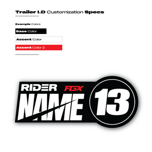 Slash Trailer I.D. Decal