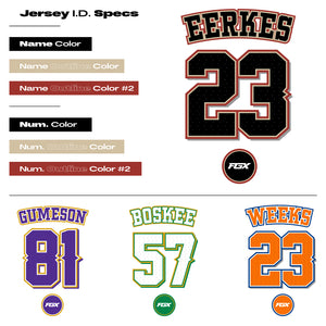 Scholar Jersey ID Print