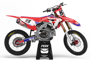Honda Red / Royal Blue