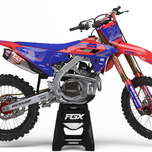 Honda Red / Yamaha Blue