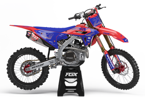 Honda Red / Yamaha Blue