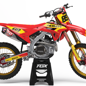 Hon Red / Sunflower Yellow