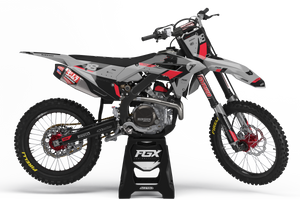 Acerbis Grey / Honda Red