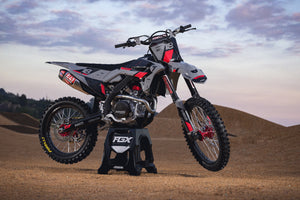 Acerbis Grey / Honda Red