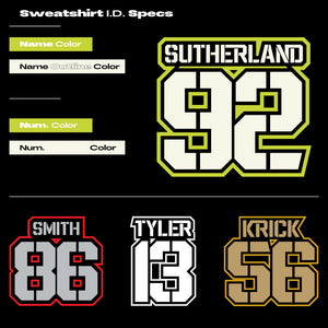 Core Sweatshirt ID Print