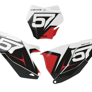 White / GasGas Red
