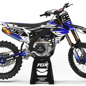 Yamaha Blue / White