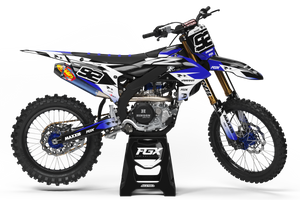 Yamaha Blue / White