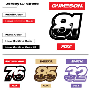 Dimension Jersey ID Print