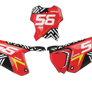 Black / White / Yellow