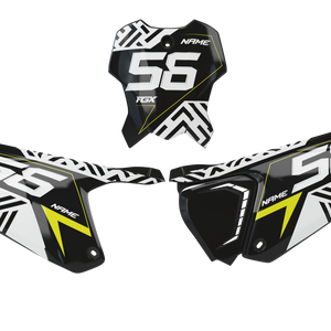 White / Black / Yellow