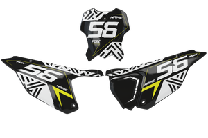 White / Black / Yellow