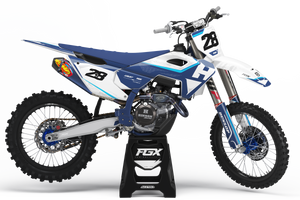 White / Husqvarna Navy