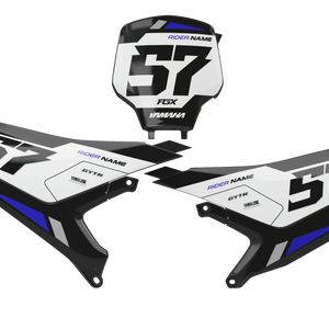 Black / Lt. Grey / YZ Blue