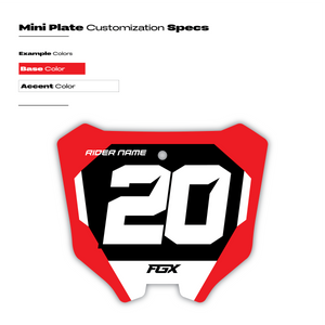 Factory Mini Plate Decals
