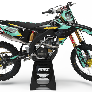 Black / Aqua / Sunflower Yellow