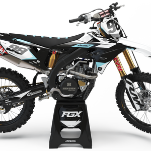 White / Black / Sky blue