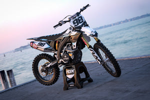 White / Black / Sky blue