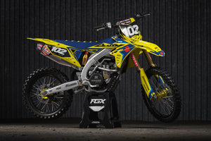 Suzuki Yellow / Navy