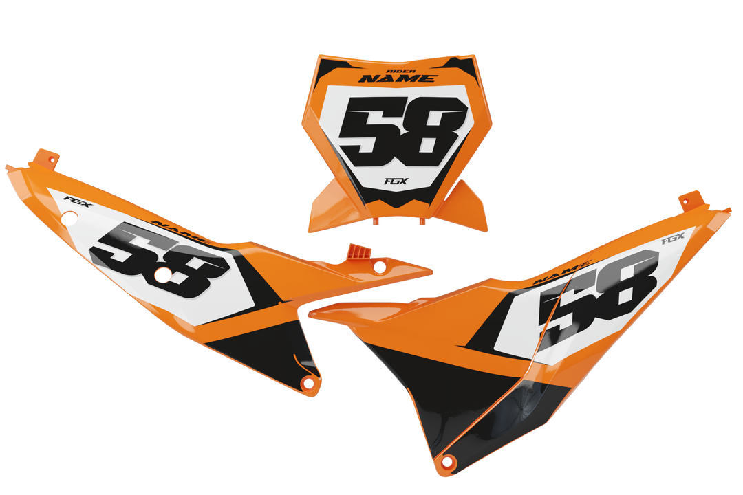 KTM Orange / Black