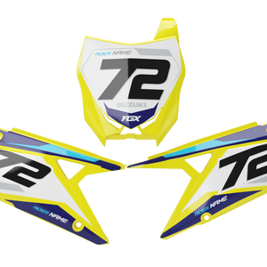 Suzuki Yellow / Navy