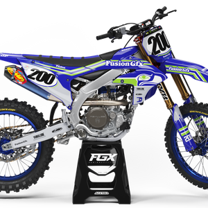 Yamaha Blue / Kelly Green / Lt. Grey