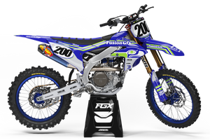 Yamaha Blue / Kelly Green / Lt. Grey