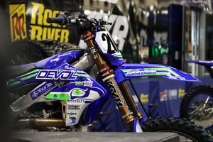 Yamaha Blue / Kelly Green / Lt. Grey