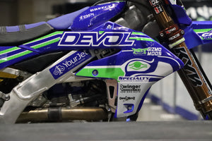Yamaha Blue / Kelly Green / Lt. Grey