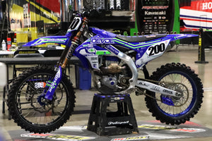 Yamaha Blue / Kelly Green / Lt. Grey