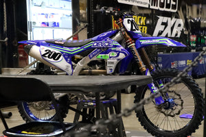 Yamaha Blue / Kelly Green / Lt. Grey