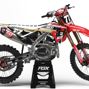 Honda Red / Wht / Gold