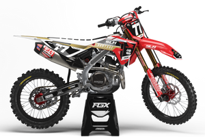 Honda Red / Wht / Gold
