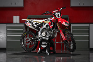 Honda Red / Wht / Gold