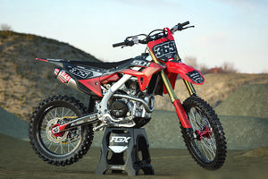 Honda Red / Black / Battleship Grey