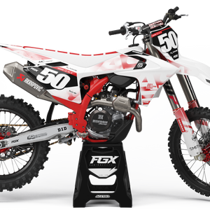 White / GasGas Red