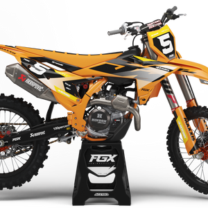 KTM Orange / White