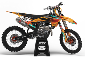 KTM Orange / Dark Red