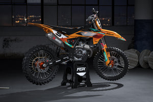 KTM Orange / Dark Red