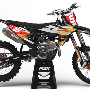 Black / KTM Orange