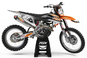 KTM Orange / Lt. Grey