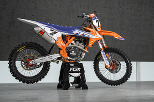 KTM Orange / Navy / White