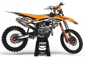 KTM Orange / White / Black