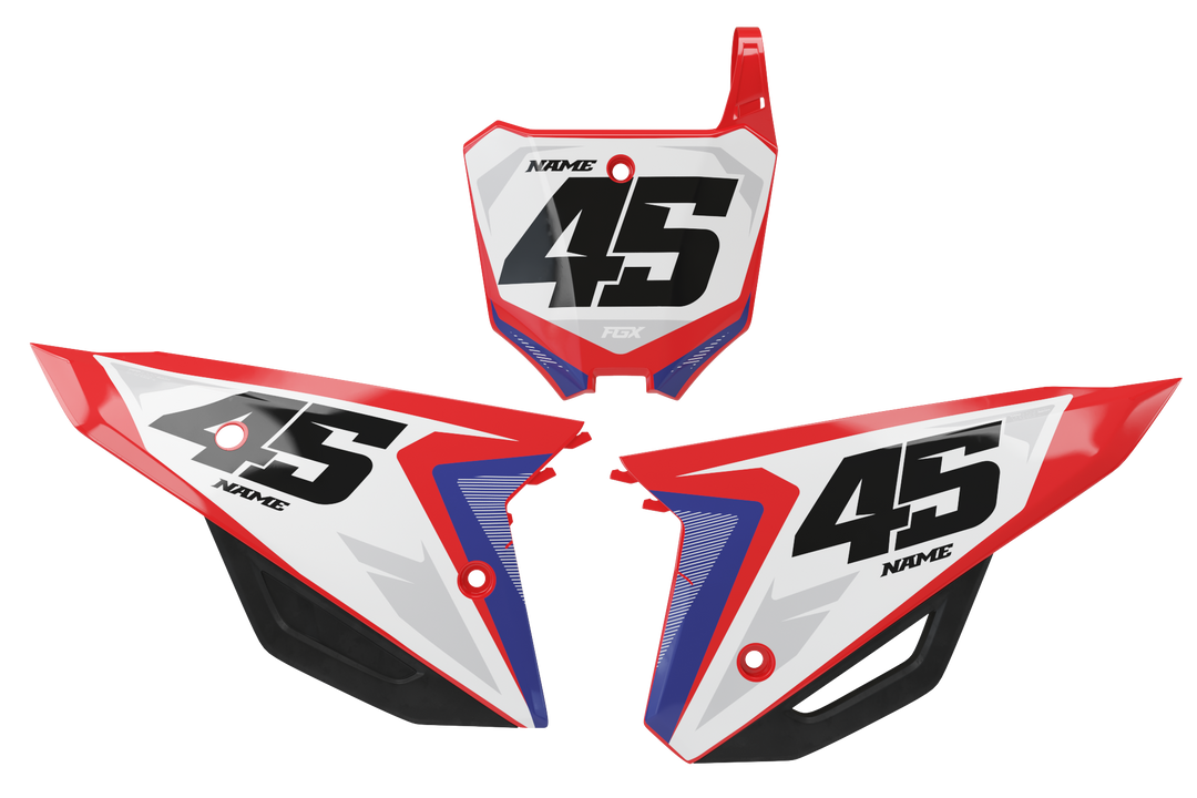 Honda Red / Navy / White