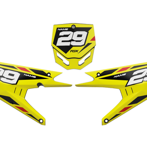 Cobra Yellow / Dark Red