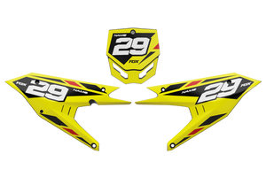 Cobra Yellow / Dark Red