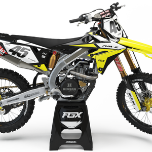 Black / Suzuki Yellow