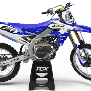 Yamaha Blue / White