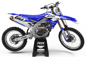 Yamaha Blue / White