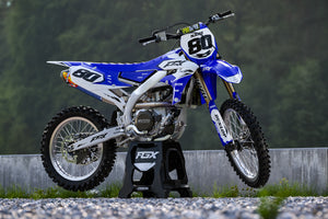 Yamaha Blue / White